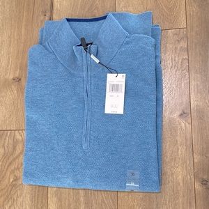 Michael Kors, XL Mens Quarter Zip Sweater, New With Tags